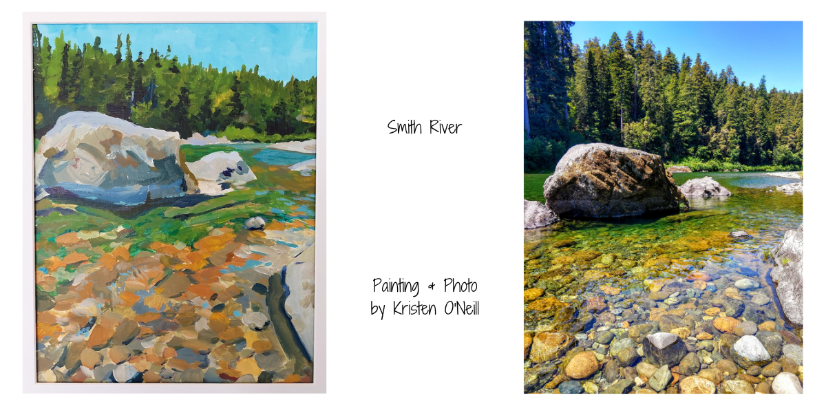 Smith River painting