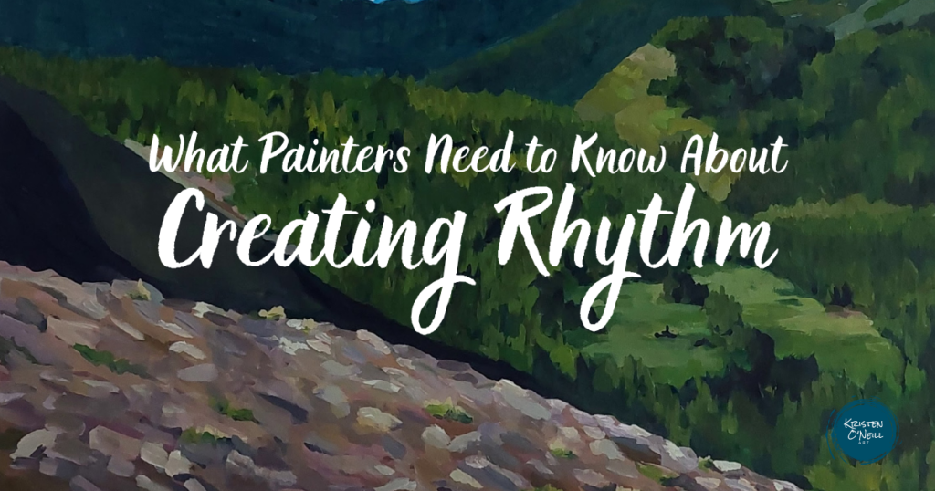 Creating Rhythm in Paintings