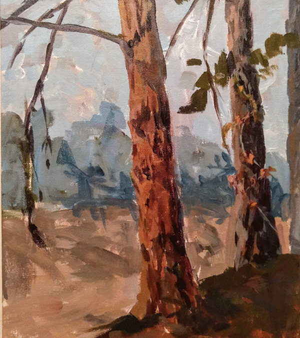 Composition: Plein Air Pines